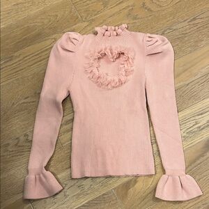 No brand, size medium sweater shirt in pink